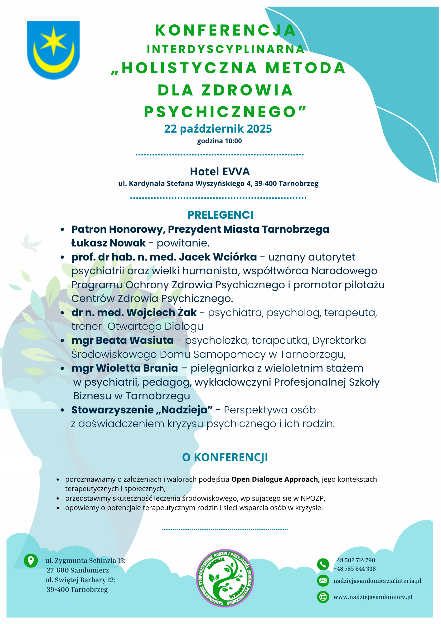 Konferencja „Holistyczna metoda dla zdrowia psychicznego”